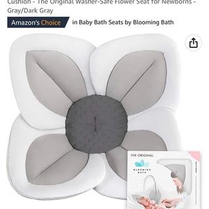 Blooming baby bath seat
